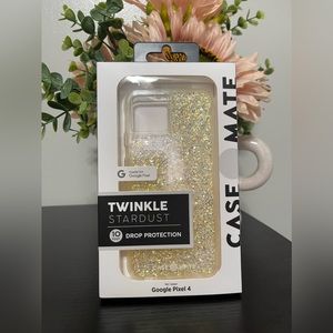 Case-Mate Phone Case for Google Pixel 4 Twinkle Stardust
